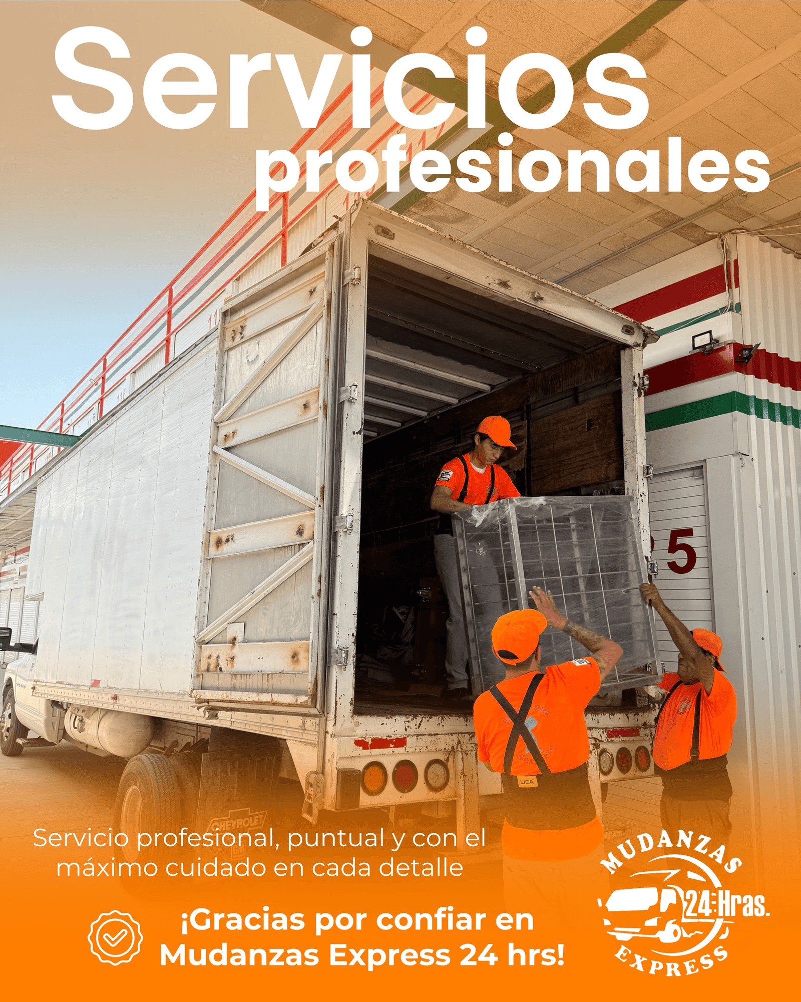 Servicios profesionales de mudanza